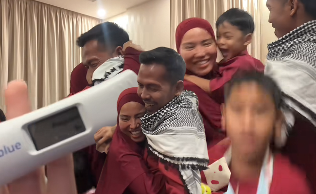Shuib Kongsi Video Reaksi Pertama Kali Tahu Watie Hamil, Anak-Anak Melompat Kegembiraan – ‘Namanya Bintang Anak Makkah’