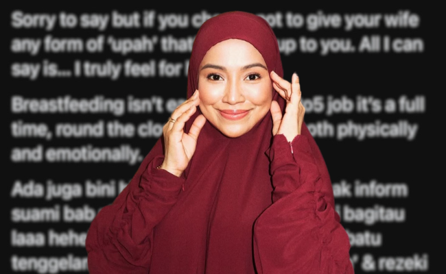 Ika Nabella Sokong Suami Perlu Beri ‘Upah’ Menyusu Anak Kepada Isteri – ‘Rezeki Suami Juga Dapat Pahala’