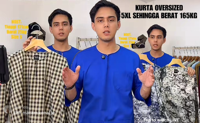 Hafidz Roshdi Jadi ‘Live Host’ TikTok, Netizen Pakat ‘Support’ Beli