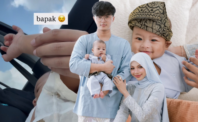 Anak Syasya Rizal Dah Pandai Sebut Bapa Di Usia Lima Bulan
