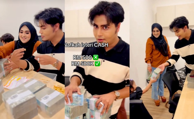 [VIDEO] Prince Syed Beri Nafkah Setengah Juta Tunai Buat Isteri – ‘Cukuplah Ini Buat Isteri Belanja Untuk Setahun’