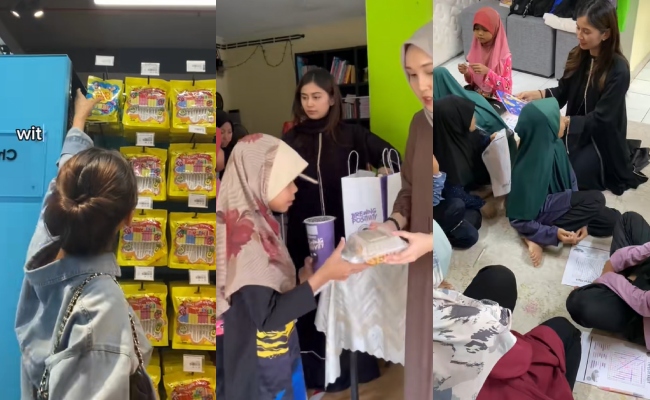 [VIDEO] Wanita Raih Pujian Netizen, Kongsi Rezeki Dengan Anak-Anak Yatim Sempena ‘Birthday’