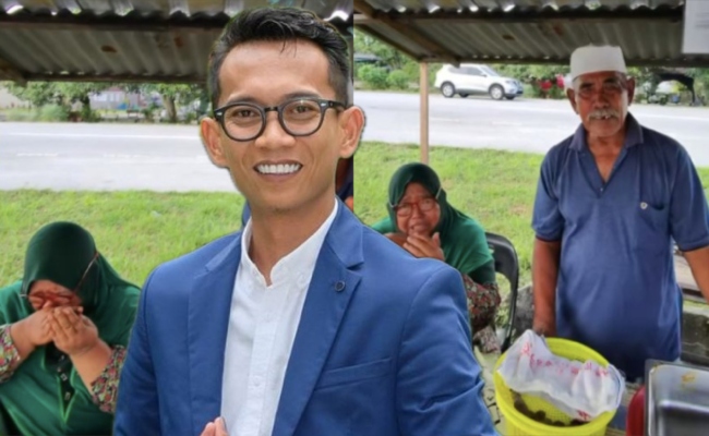 [VIDEO] Ajak Kongsi Rezeki, Borong Semua Ayam Percik Pasangan Warga Emas – ‘Saya Pun Pernah Berniaga Tepi Jalan’