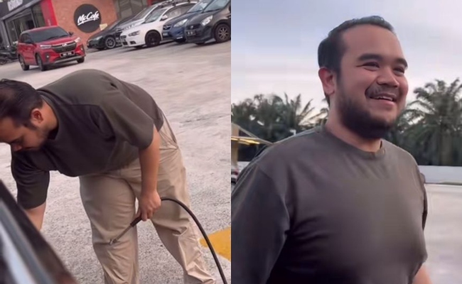 [VIDEO] Tya Arifin Dedah Asyraf Khalid ‘First Time’ Isi Angin Tayar Kereta – ‘Ada Yang Macam Ini Tak?’