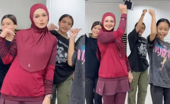 [VIDEO] Siti Nurhaliza Menari Lagu Jennie Blackpink, Raih Perhatian Netizen – ’Bagusnya Tokti, Memilih Versi Lebih Sopan’