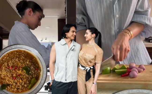 [VIDEO] Ameera Khan Masak Mi Segera Buat Jefri Nichol, Netizen Puji Nampak Sedap – ‘Dari Dulu Ikut Resepi LMK’