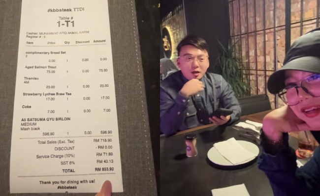 [VIDEO] Makan Malam Hampir Cecah RM1,000, Amirah Bahagia View Chin Layan ‘Mengidam’