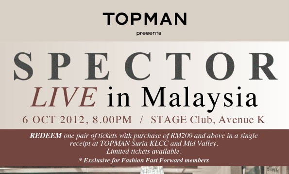 Topman Bawa Turun Band “Spector – Live In Malaysia” Oktober Ini!