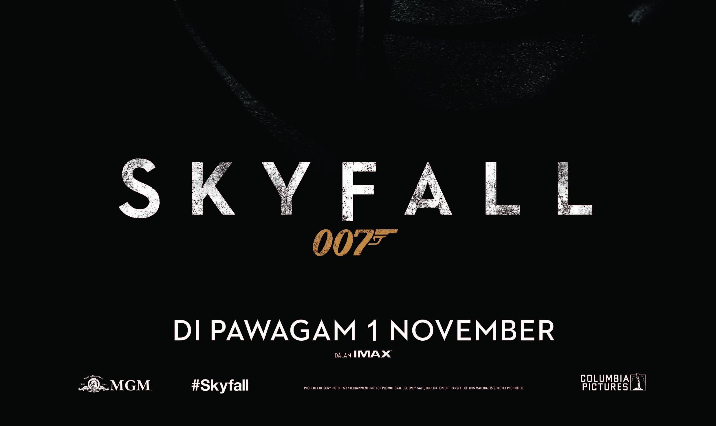 Menangi Hadiah Edisi Terhad ‘Skyfall’, Filem Siri James Bond 007
