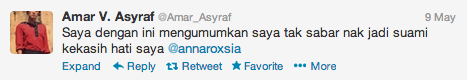 Twitter Amar Asyraf