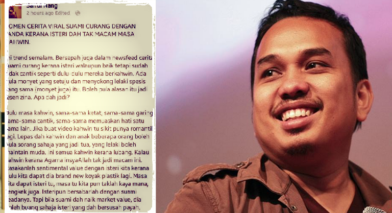 Ini Semua Kahwin Kerana Lubang! – Komen Panas Saiful Nang Tentang Kes Suami Curang