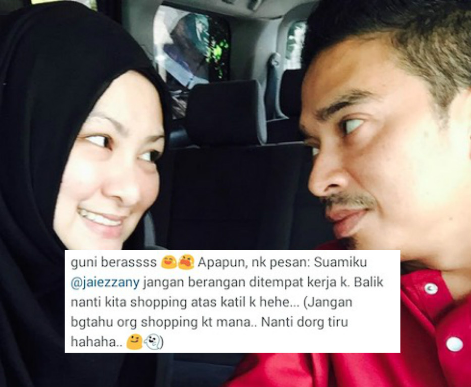 “Nanti kita bershopping atas katil k”- Dedikasi Cinta Abby Abadi Khas Untuk Suami