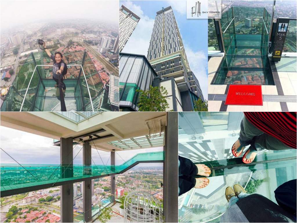 The Shore Sky Tower, Uji Tahap Fobia Gayat Korang Pada Ketinggian 163 Meter Di Melaka