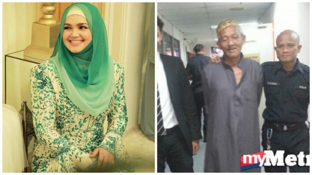 Tunjuk Kemaluan Depan Rumah Datuk Siti Nurhaliza, Orang ...