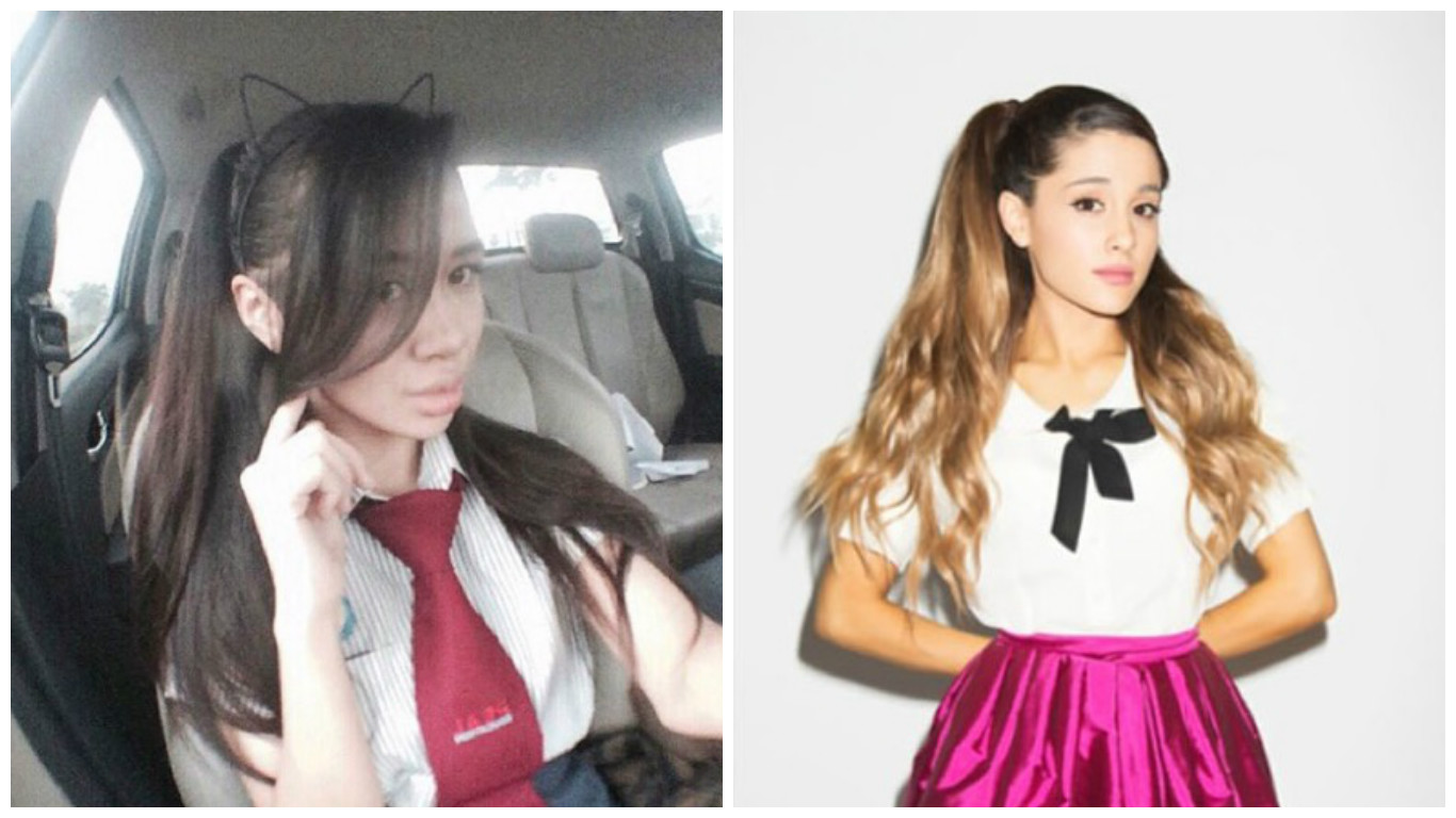 Gadis Berusia 15 Tahun Ini Dikatakan Mirip Ariana Grande. Wow!