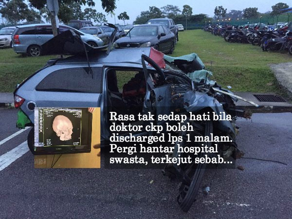 Doktor Cakap Cuma Luka Berjahit Tapi Bila Scan Di Hospital Swasta…Huh Ngerinya!