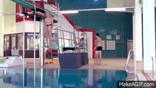 swimming girl