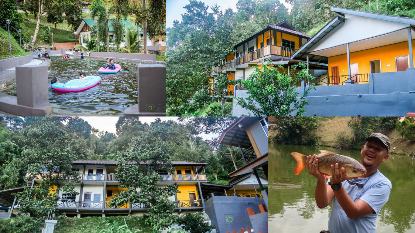Kami Temui Resort ‘Tersembunyi’ Di Lereng Bukit, Boleh Mandi Sungai & Memancing…Hulu Langat Je!