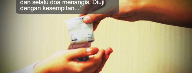 Kesempitan Hidup Selalu Menangis Kerana Tiada Wang Lihat