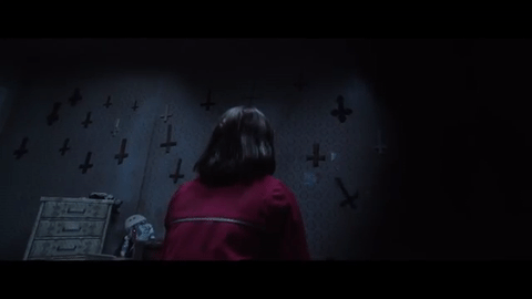 The Conjuring 2nd scene - Man came out from the wall