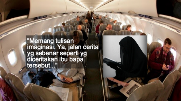 Penulis Kisah Anak 'Mat Salleh' Nangis Dalam Flight 