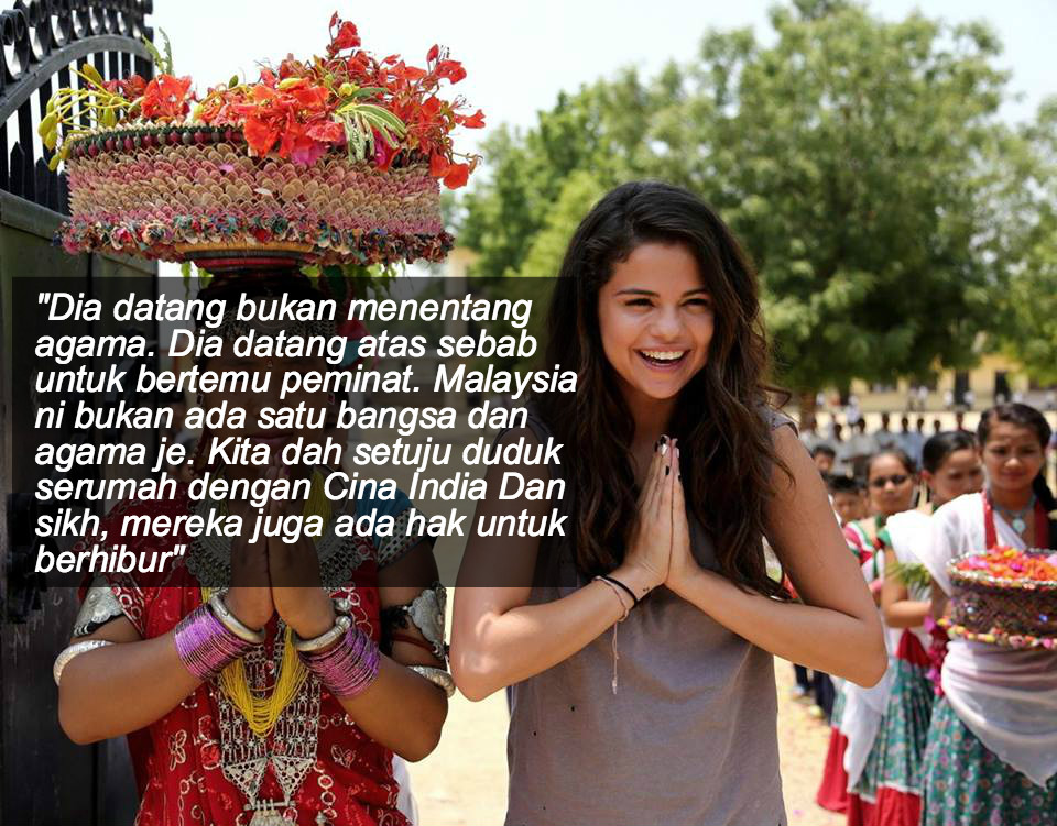 Apa Beza Konsert Selena Gomez Konsert Tempatan Pemuda Ini Bidas Isu Boikot Konsert Selena Gomez Di Malaysia