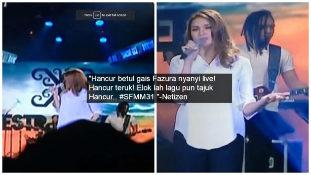 [VIDEO] Lagu 'Hancur' Memang Hancur Teruk! – Fazura 