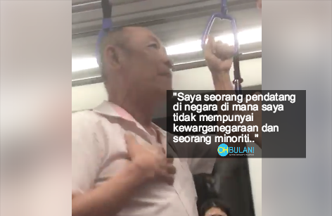 [VIDEO] Pelawaan Untuk Bersama Mat Salleh Ditolak, Gay Tua Amuk Dalam MRT Di Singapura