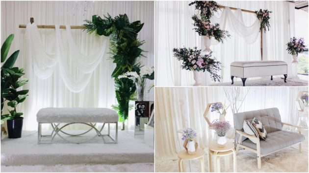 Simple, Cantik & Tak Serabut- 5 Design Dari Pereka Pelamin 