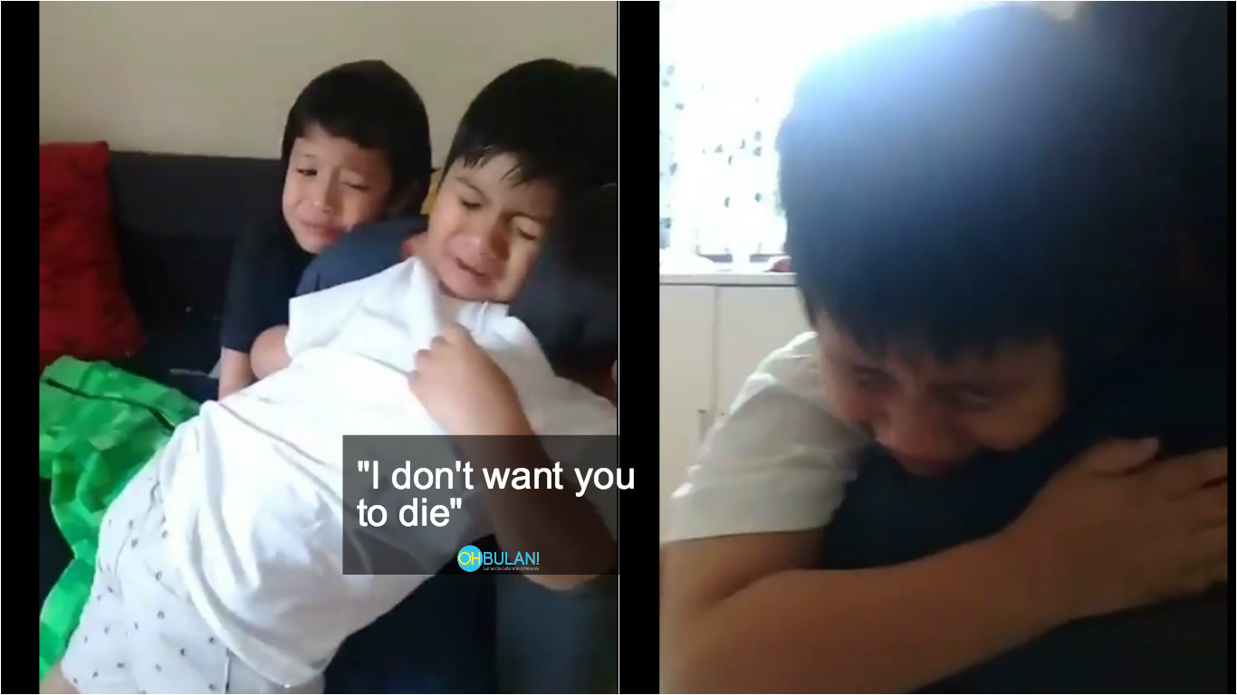 [VIDEO] Abang Nak Cabut Gigi, Adik Yang Menangis – Reaksi Anak Dato’ Fazley Ini Buat Netizen Geli Hati