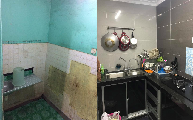  FOTO Lihat Bagaimana Wanita Ini Ubahsuai Rumah  Flat  PKNS 