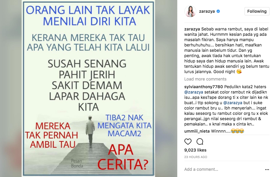  Tak Payahlah Jadi Ustazah Sangat  Zara Zya Dilabel 