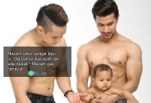 Iklan Seluar Abang Sado ‘Topless’ Dukung Bayi Dikecam