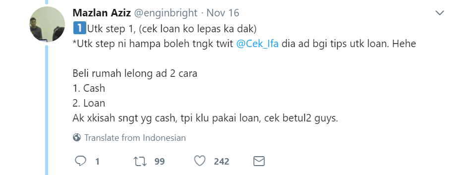 Gaji Kecil Baru Grad Tapi Boleh Beli Rumah Individu Kongsi Rahsia Beli Rumah Sejurus Lepas Grad