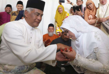 Tampil Indah Dalam Serba Putih, Datuk Jalaluddin Hassan Sah Bergelar Suami Buat Kali Ketiga
