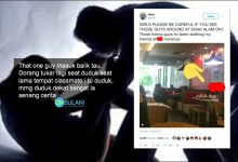 Gadis Cerita Detik Cemas 2 Jam Diperhatikan 2 Lelaki ‘Misteri’, Mujur..