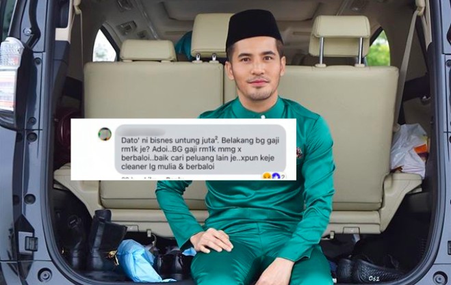 ‘Bisnes Untung Juta-Juta, Tapi Gaji Bodyguard RM1k?’ – Aliff Syukri Cetus Kontroversi Lagi
