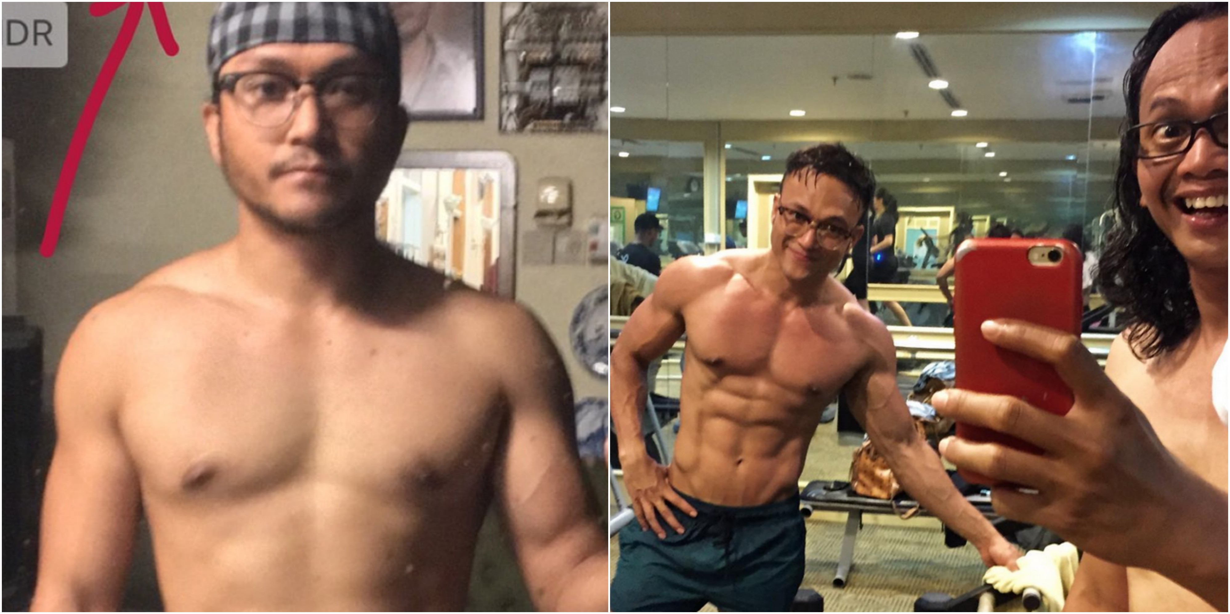 FOTO] Shaheizy Sam Kongsi Tips Badan Sasa u0026 Tayang Badan 