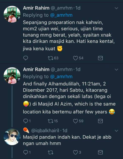 ‘7 Tahun Kenal Tapi Tak Bertegur’ – Hanya Mesej 3 Hari, Pasangan Ini Akhirnya Berkahwin..Bersemut Weh!