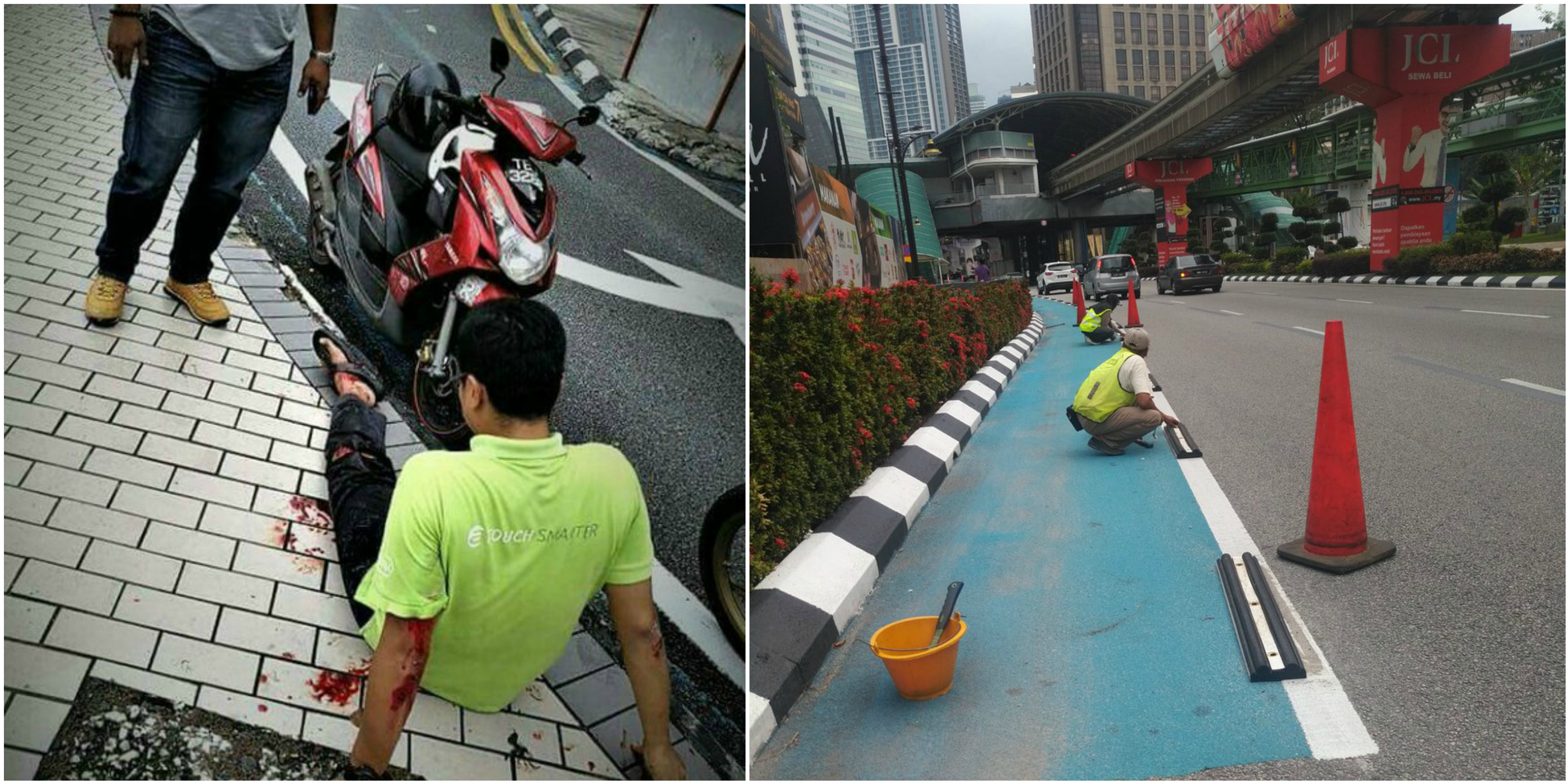 Hanya Ikut Piawaian Antarabangsa Didakwa Punca Kepada Kemalangan Motosikal Dbkl Buka Semula Pembahagi Jalan