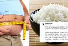 ‘Mahu Diet Tapi Tak Boleh Tinggalkan Nasi?’- Lelaki Ini Kongsi Tips Makan Sesenduk, Kenyang Macam Sepinggan