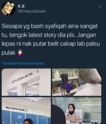 ‘Hello Aina, Sampai Bila Nak Bohong?’ – Tunjuk Bukti Makmal, Netizen Sekali Lagi Dedah Penipuan Produk?