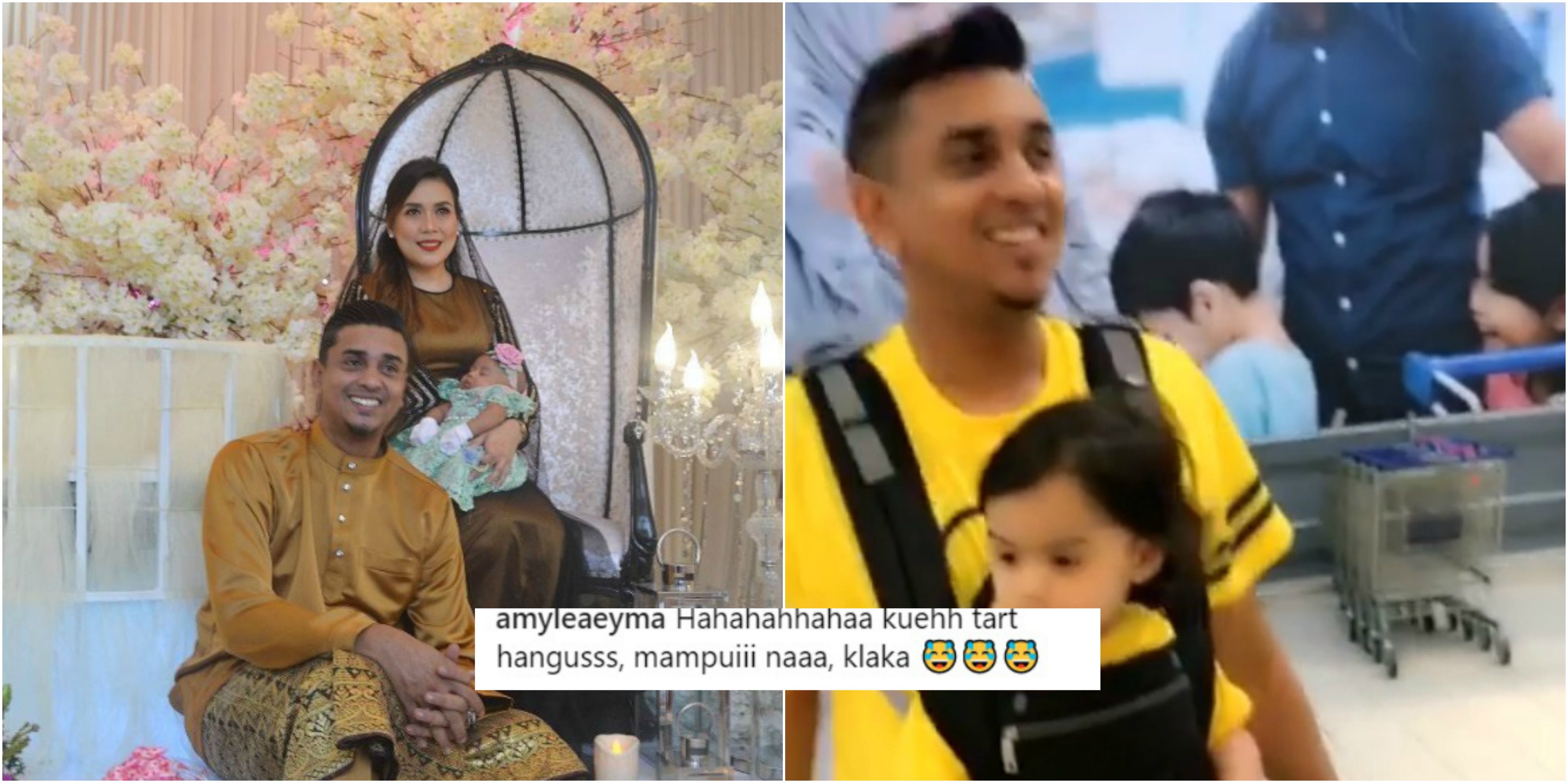 Video Lucu Keluarga Azad Sedondon Berbaju Kuning Disamakan Dengan Tart Hangus!