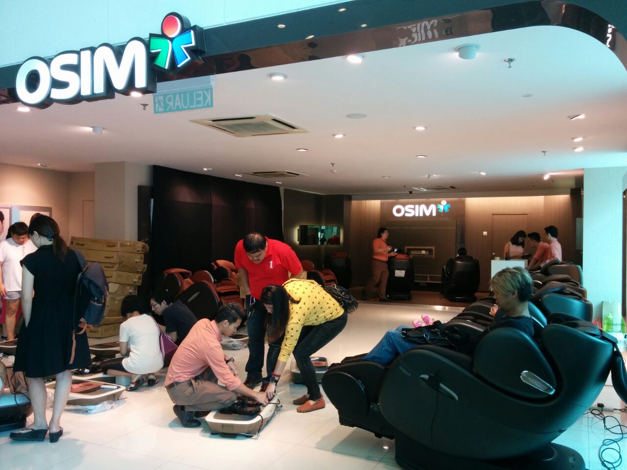 Jom Singgah Osim Warehouse Sale 8 11 Mac 4 Hari Sahaja Kerusi Urut Dia Terbaik