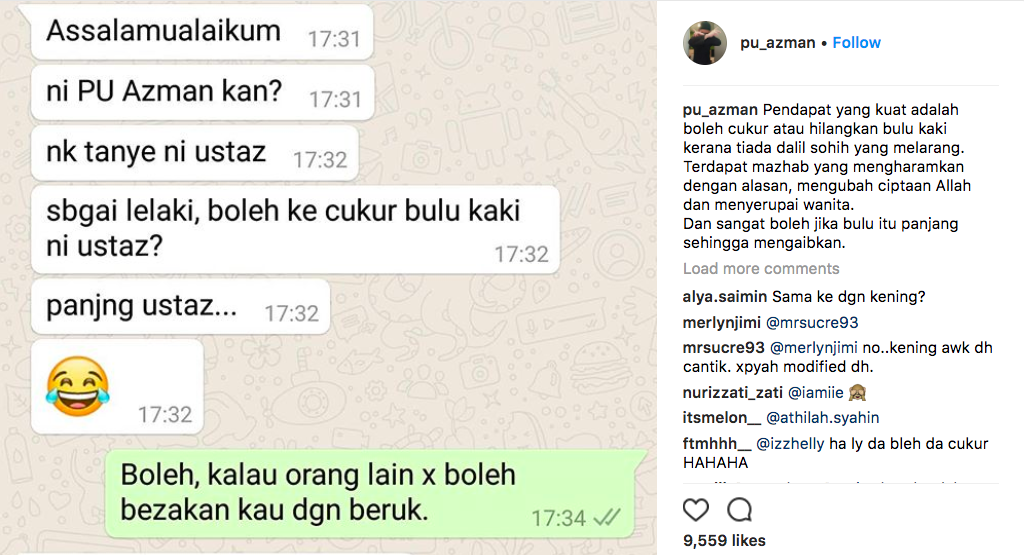 Soalan Kelakar Instagram - Contoh Enak