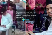 Hafal 5 Surah Al-Quran Guna Bahasa Isyarat, Video Lelaki OKU Ini Berjaya Tarik Perhatian