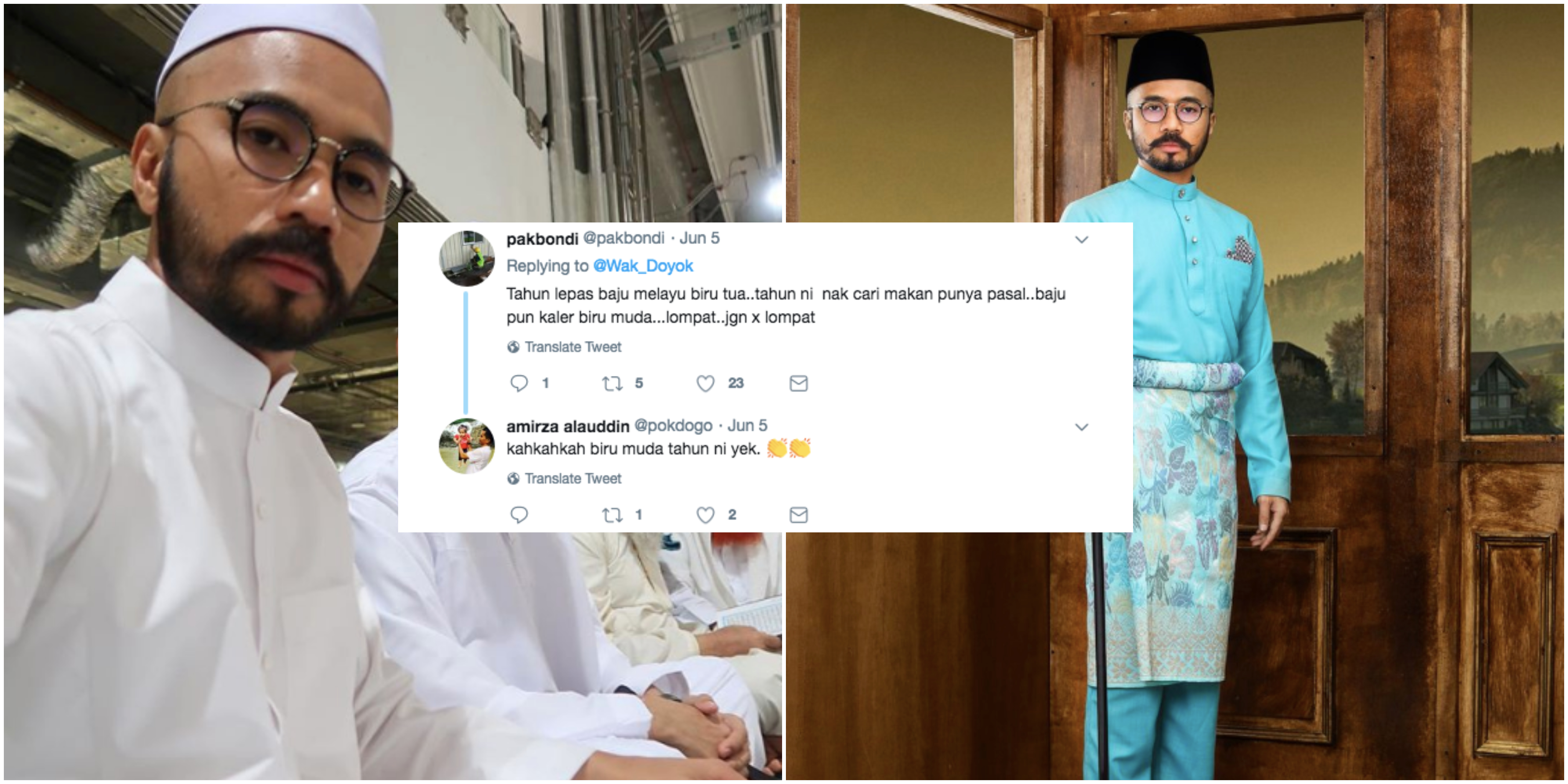 'Design Lalang Makcik Ko'- Wak Doyok Berang Bila Baju 