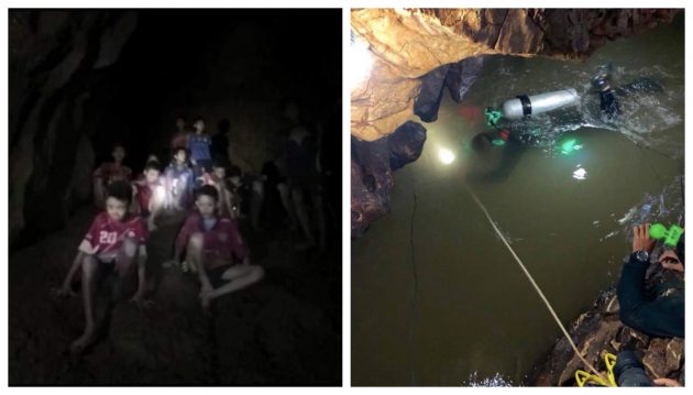 13 Penyelam Terbaik Dunia Bantu Operasi Menyelamat Mangsa Gua Tham Luang