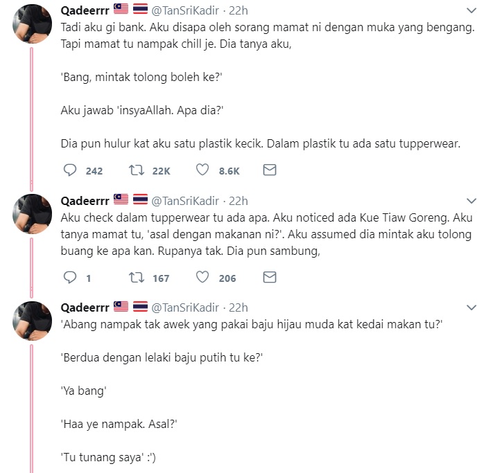 Penat Masak Mee Sebab Tunang Belum Makan, Akhir Sekali 