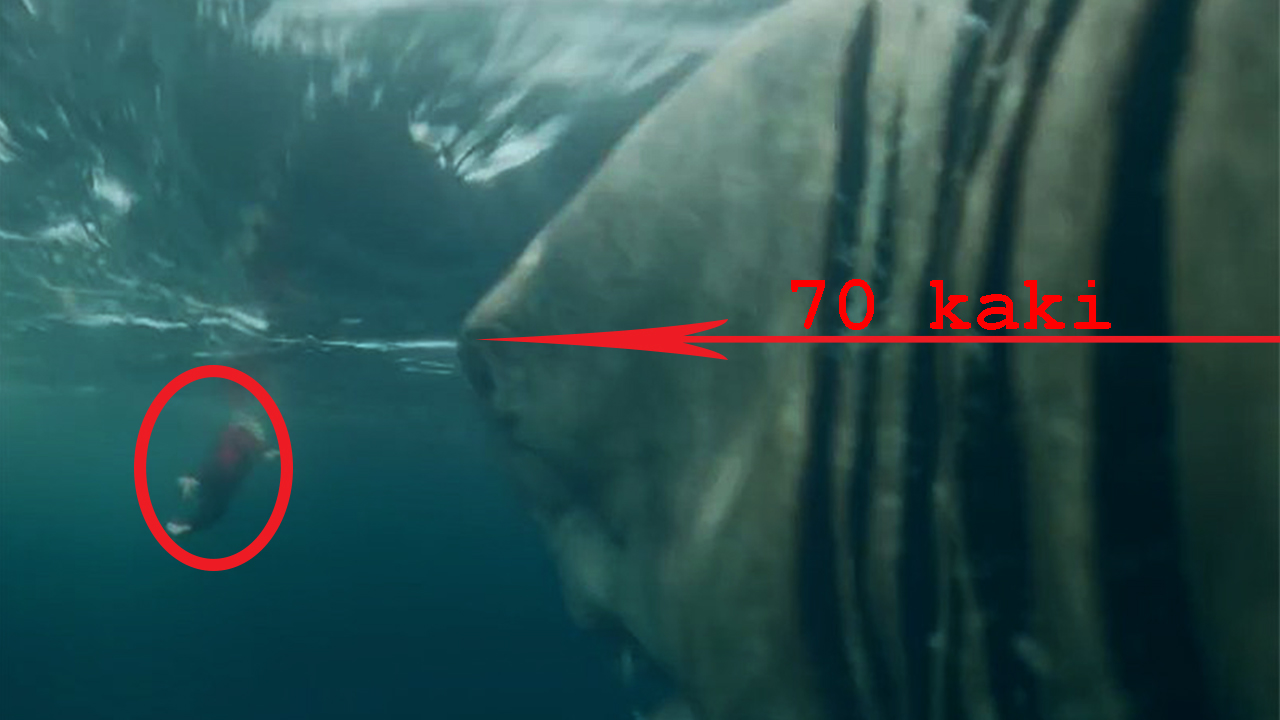 [VIDEO] Ikan Jerung Sebesar Kapal Selam Berjaya Dirakamkan…Besar Gila Wey!!!